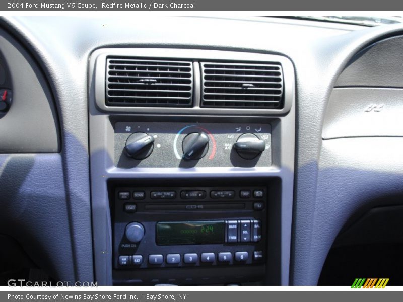 Redfire Metallic / Dark Charcoal 2004 Ford Mustang V6 Coupe