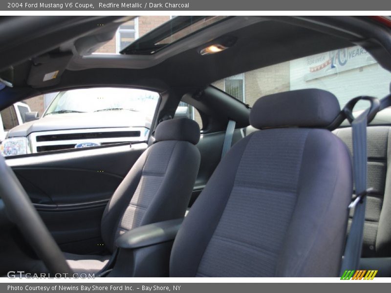 Redfire Metallic / Dark Charcoal 2004 Ford Mustang V6 Coupe