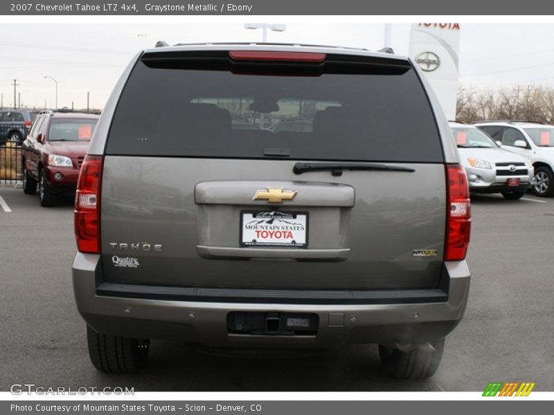 Graystone Metallic / Ebony 2007 Chevrolet Tahoe LTZ 4x4