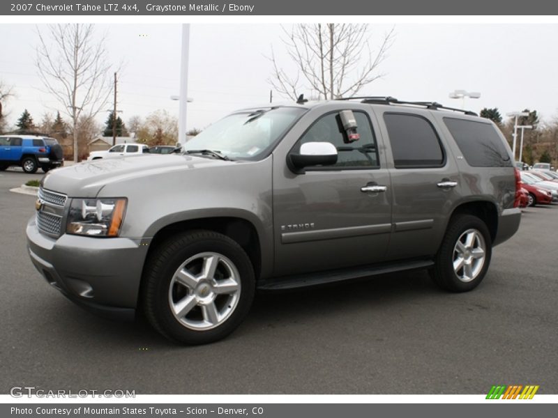 Graystone Metallic / Ebony 2007 Chevrolet Tahoe LTZ 4x4