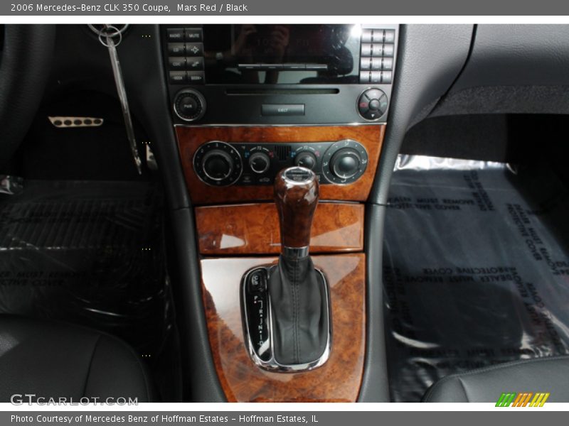 Mars Red / Black 2006 Mercedes-Benz CLK 350 Coupe