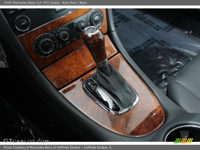 Mars Red / Black 2006 Mercedes-Benz CLK 350 Coupe