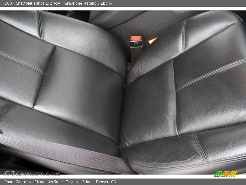 Graystone Metallic / Ebony 2007 Chevrolet Tahoe LTZ 4x4
