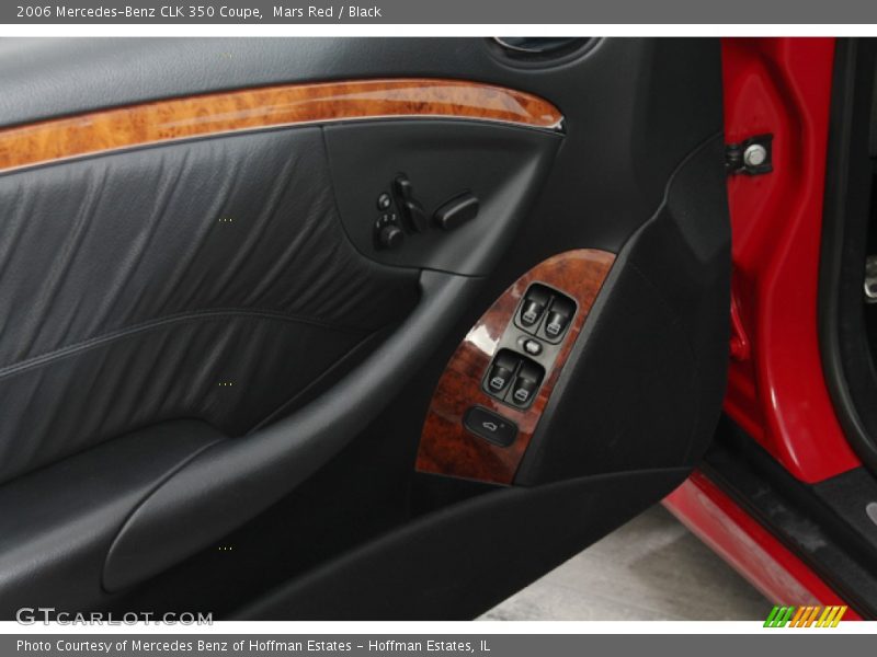 Mars Red / Black 2006 Mercedes-Benz CLK 350 Coupe