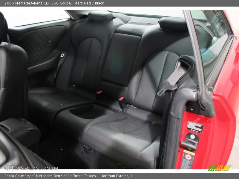 Mars Red / Black 2006 Mercedes-Benz CLK 350 Coupe