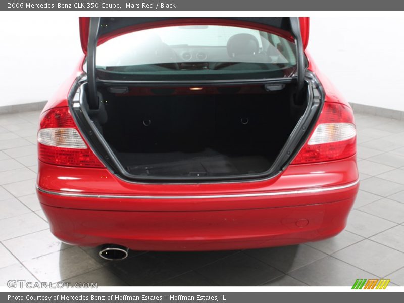 Mars Red / Black 2006 Mercedes-Benz CLK 350 Coupe