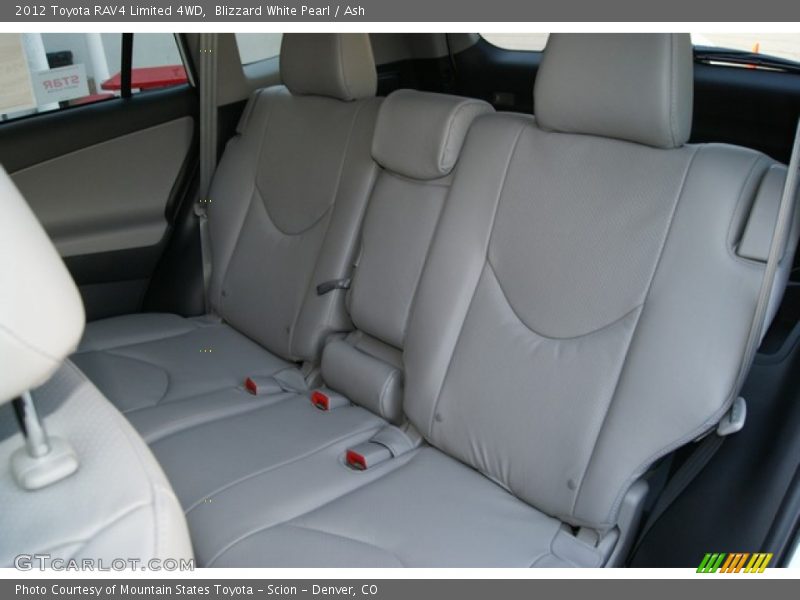 Blizzard White Pearl / Ash 2012 Toyota RAV4 Limited 4WD