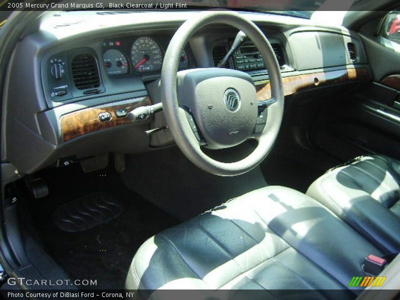 Black Clearcoat / Light Flint 2005 Mercury Grand Marquis GS