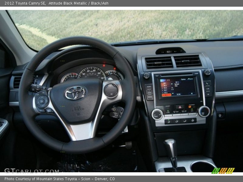 Attitude Black Metallic / Black/Ash 2012 Toyota Camry SE