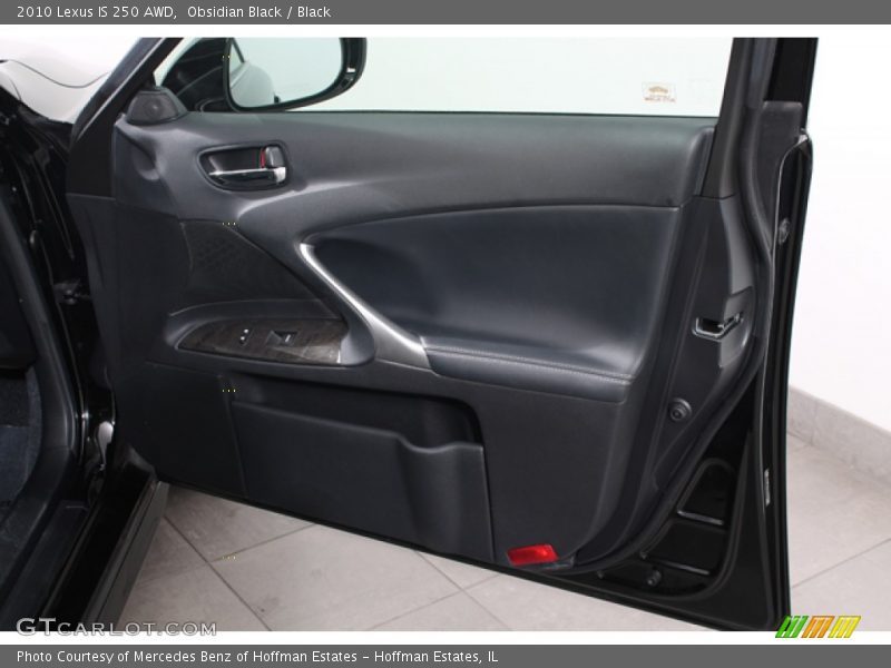 Obsidian Black / Black 2010 Lexus IS 250 AWD