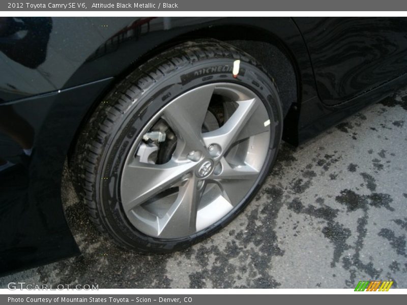 Attitude Black Metallic / Black 2012 Toyota Camry SE V6