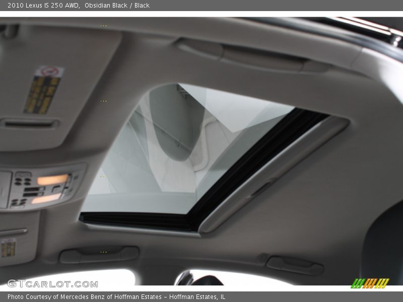 Obsidian Black / Black 2010 Lexus IS 250 AWD