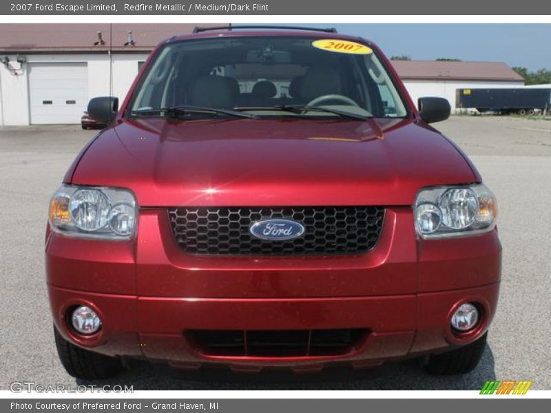 Redfire Metallic / Medium/Dark Flint 2007 Ford Escape Limited