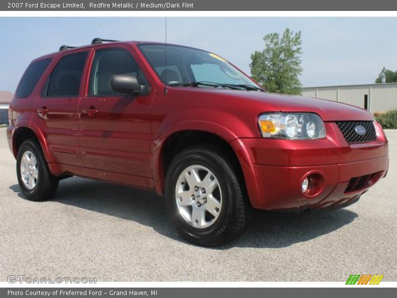 Redfire Metallic / Medium/Dark Flint 2007 Ford Escape Limited
