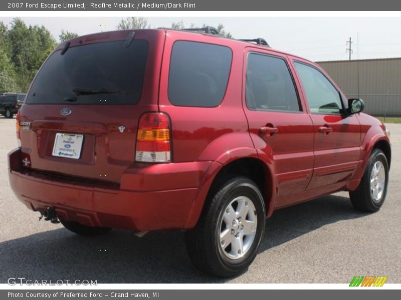 Redfire Metallic / Medium/Dark Flint 2007 Ford Escape Limited