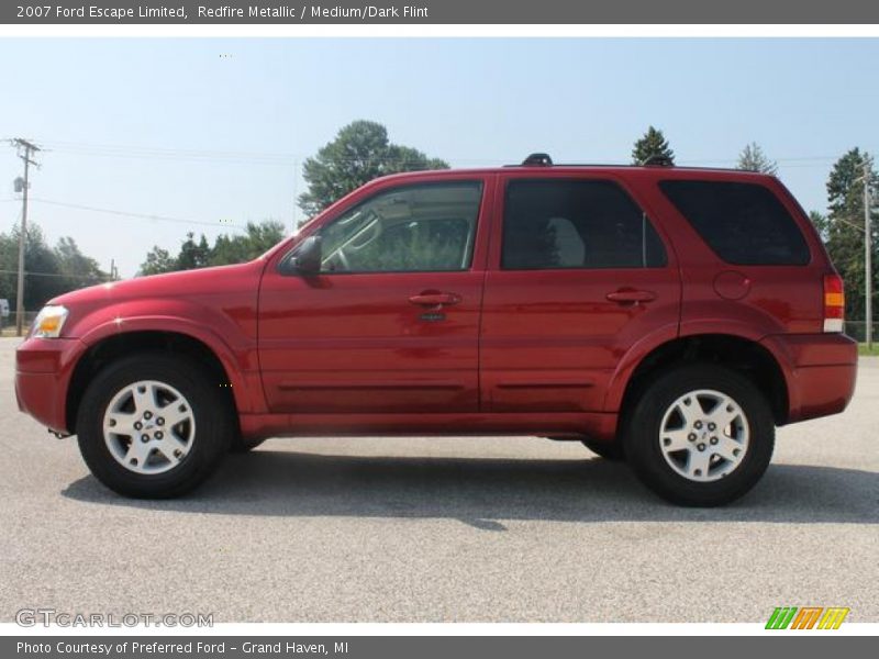 Redfire Metallic / Medium/Dark Flint 2007 Ford Escape Limited