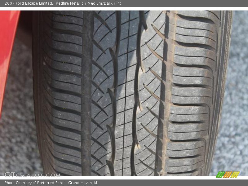 Redfire Metallic / Medium/Dark Flint 2007 Ford Escape Limited