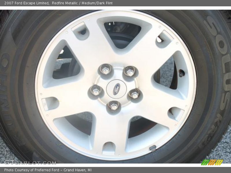 Redfire Metallic / Medium/Dark Flint 2007 Ford Escape Limited