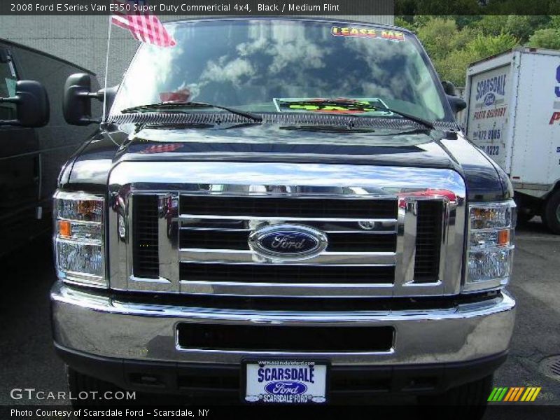 Black / Medium Flint 2008 Ford E Series Van E350 Super Duty Commericial 4x4