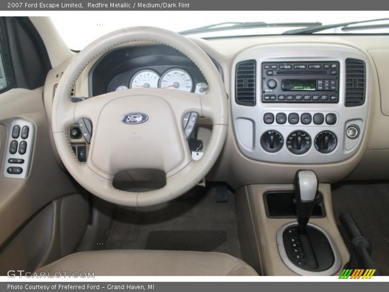 Redfire Metallic / Medium/Dark Flint 2007 Ford Escape Limited