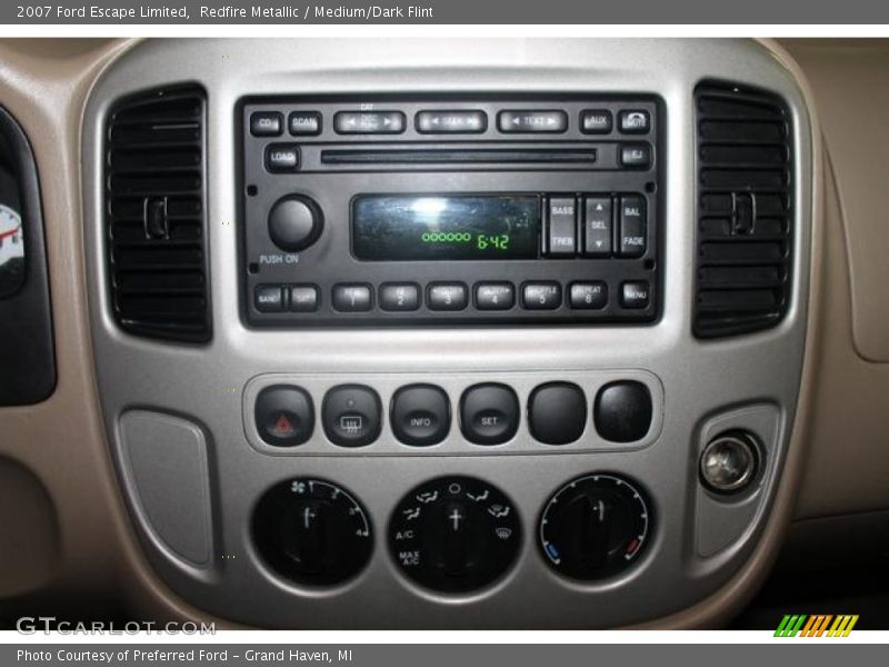 Redfire Metallic / Medium/Dark Flint 2007 Ford Escape Limited