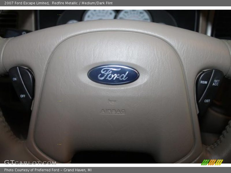 Redfire Metallic / Medium/Dark Flint 2007 Ford Escape Limited