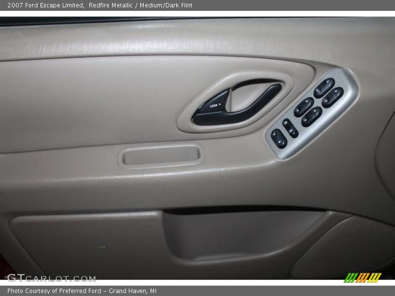Redfire Metallic / Medium/Dark Flint 2007 Ford Escape Limited