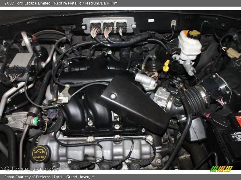 Redfire Metallic / Medium/Dark Flint 2007 Ford Escape Limited