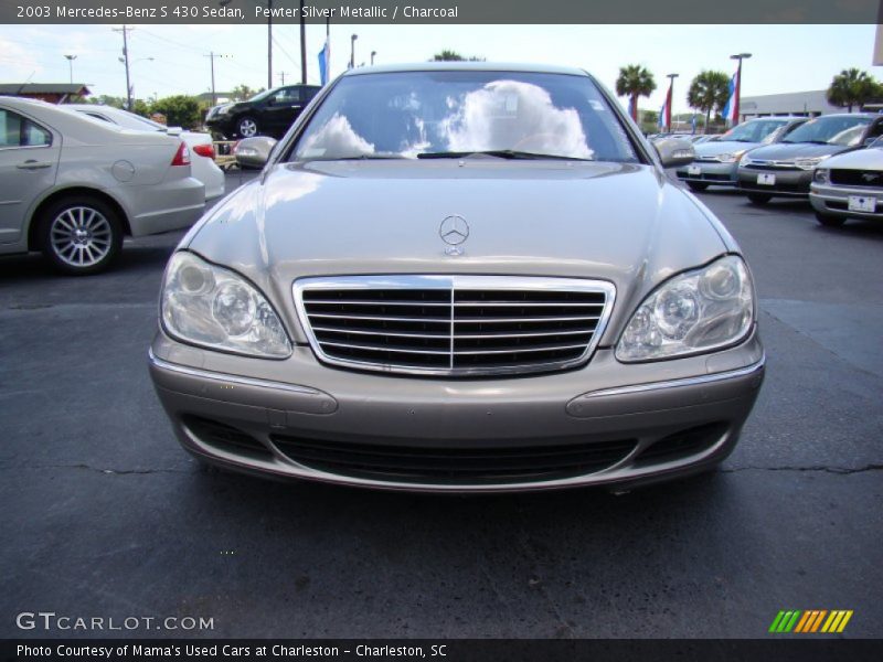 Pewter Silver Metallic / Charcoal 2003 Mercedes-Benz S 430 Sedan