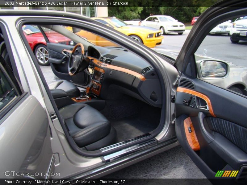 Pewter Silver Metallic / Charcoal 2003 Mercedes-Benz S 430 Sedan