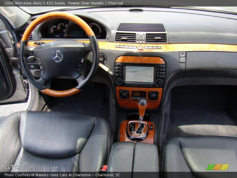 Pewter Silver Metallic / Charcoal 2003 Mercedes-Benz S 430 Sedan