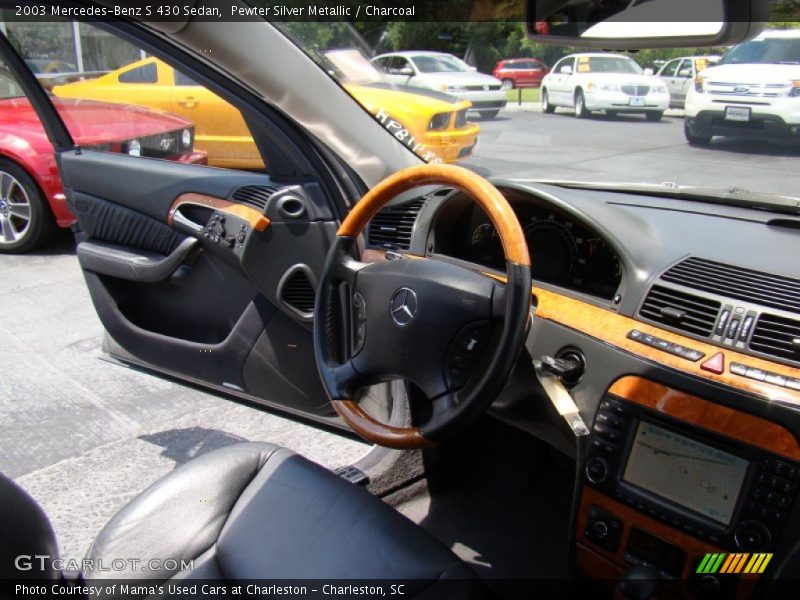 Pewter Silver Metallic / Charcoal 2003 Mercedes-Benz S 430 Sedan