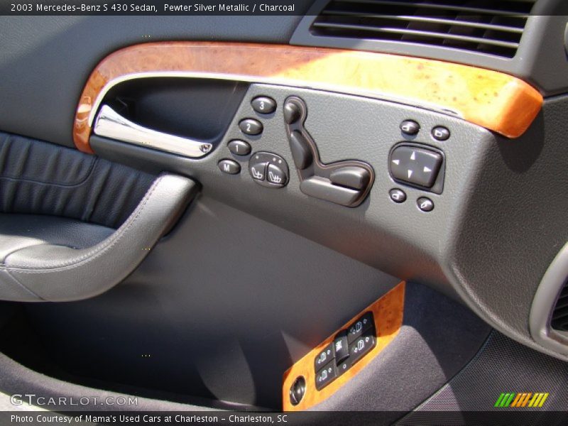 Pewter Silver Metallic / Charcoal 2003 Mercedes-Benz S 430 Sedan