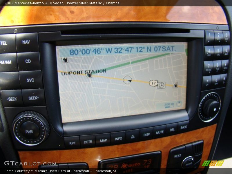 Pewter Silver Metallic / Charcoal 2003 Mercedes-Benz S 430 Sedan