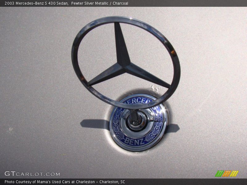 Pewter Silver Metallic / Charcoal 2003 Mercedes-Benz S 430 Sedan