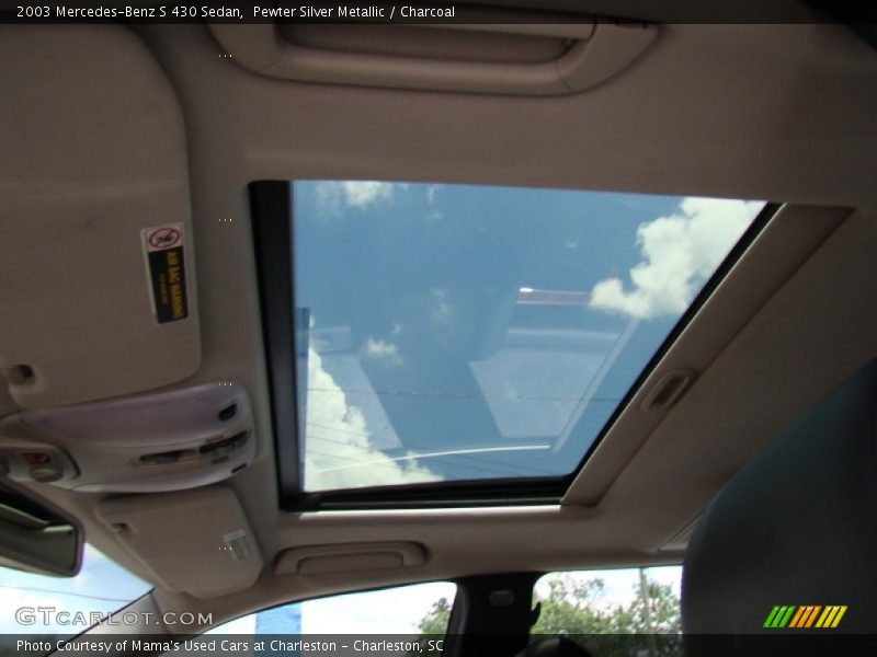 Pewter Silver Metallic / Charcoal 2003 Mercedes-Benz S 430 Sedan