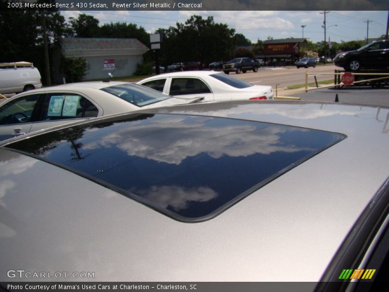 Pewter Silver Metallic / Charcoal 2003 Mercedes-Benz S 430 Sedan