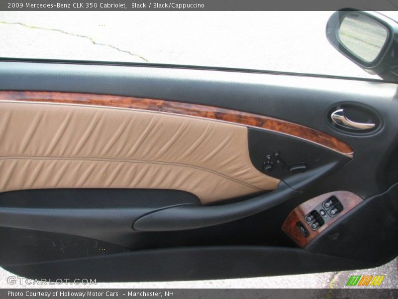 Black / Black/Cappuccino 2009 Mercedes-Benz CLK 350 Cabriolet