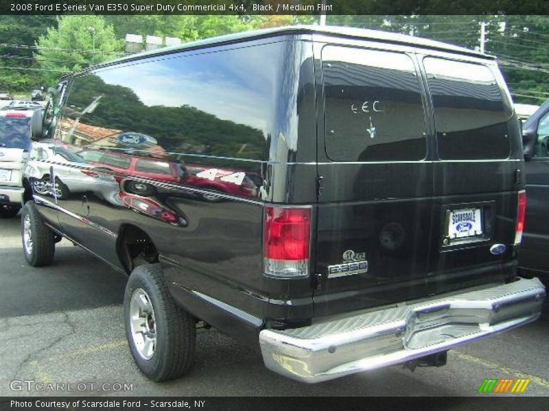 Black / Medium Flint 2008 Ford E Series Van E350 Super Duty Commericial 4x4
