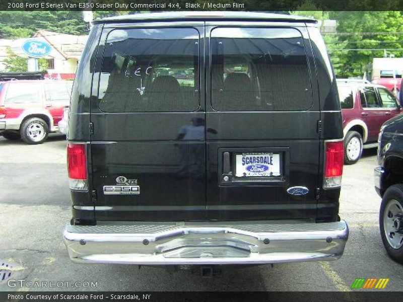 Black / Medium Flint 2008 Ford E Series Van E350 Super Duty Commericial 4x4