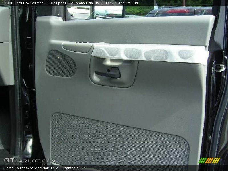 Black / Medium Flint 2008 Ford E Series Van E350 Super Duty Commericial 4x4