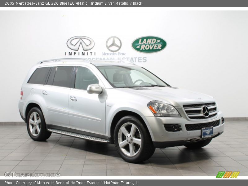 Iridium Silver Metallic / Black 2009 Mercedes-Benz GL 320 BlueTEC 4Matic