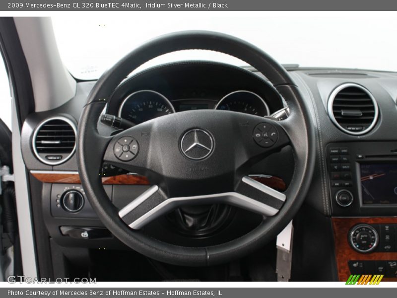 Iridium Silver Metallic / Black 2009 Mercedes-Benz GL 320 BlueTEC 4Matic