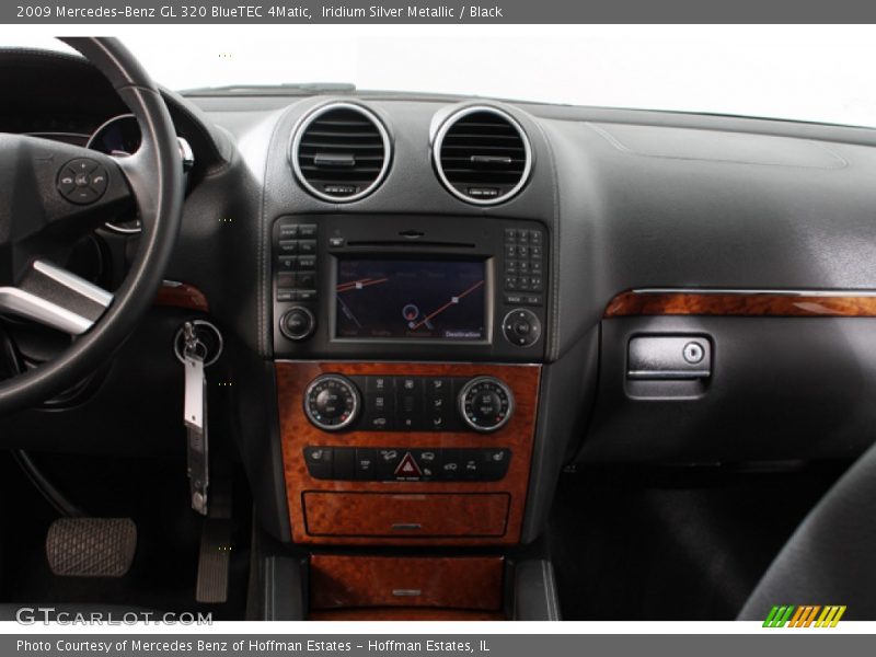 Iridium Silver Metallic / Black 2009 Mercedes-Benz GL 320 BlueTEC 4Matic