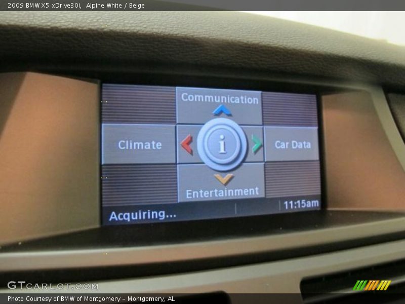 Alpine White / Beige 2009 BMW X5 xDrive30i