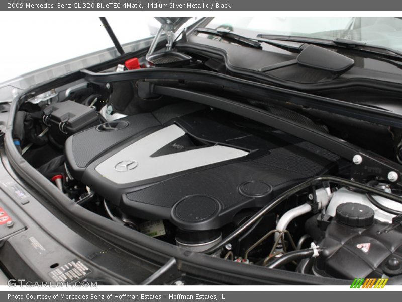 Iridium Silver Metallic / Black 2009 Mercedes-Benz GL 320 BlueTEC 4Matic