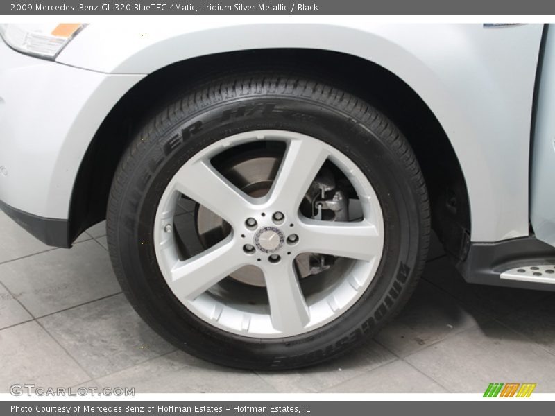 Iridium Silver Metallic / Black 2009 Mercedes-Benz GL 320 BlueTEC 4Matic
