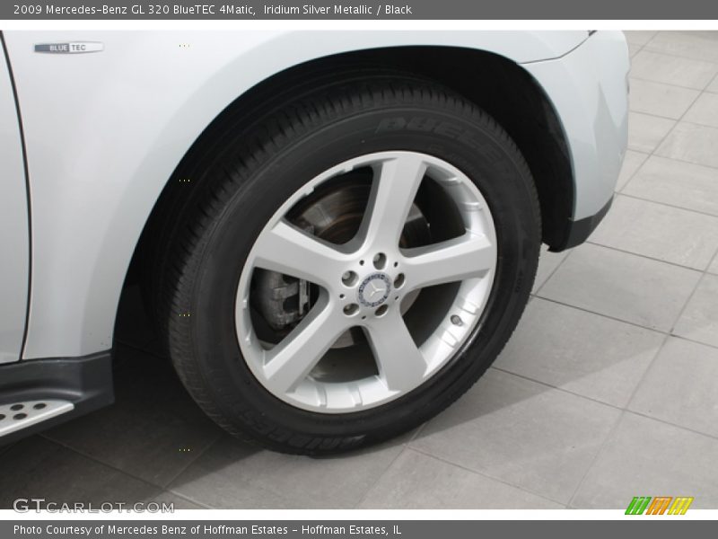 Iridium Silver Metallic / Black 2009 Mercedes-Benz GL 320 BlueTEC 4Matic