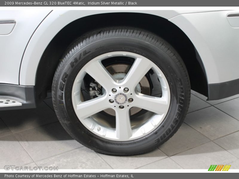 Iridium Silver Metallic / Black 2009 Mercedes-Benz GL 320 BlueTEC 4Matic