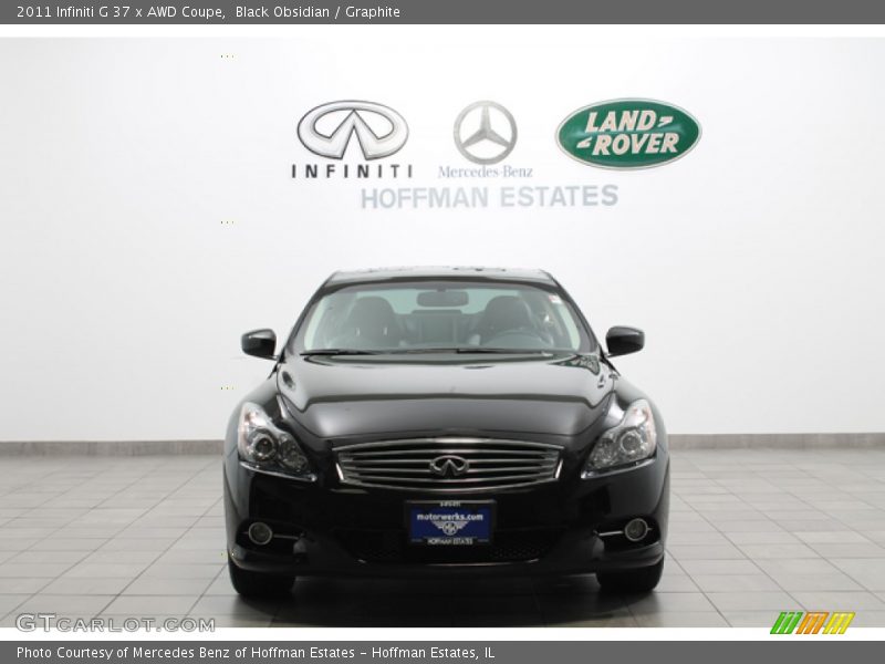 Black Obsidian / Graphite 2011 Infiniti G 37 x AWD Coupe